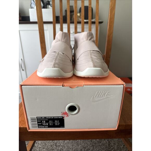 Size 12 - Nike Air Fear of God Moc Particle Beige